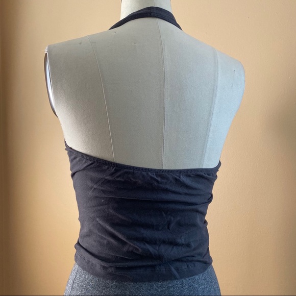 Charcoal Grey Halter Top - Picture 2 of 2